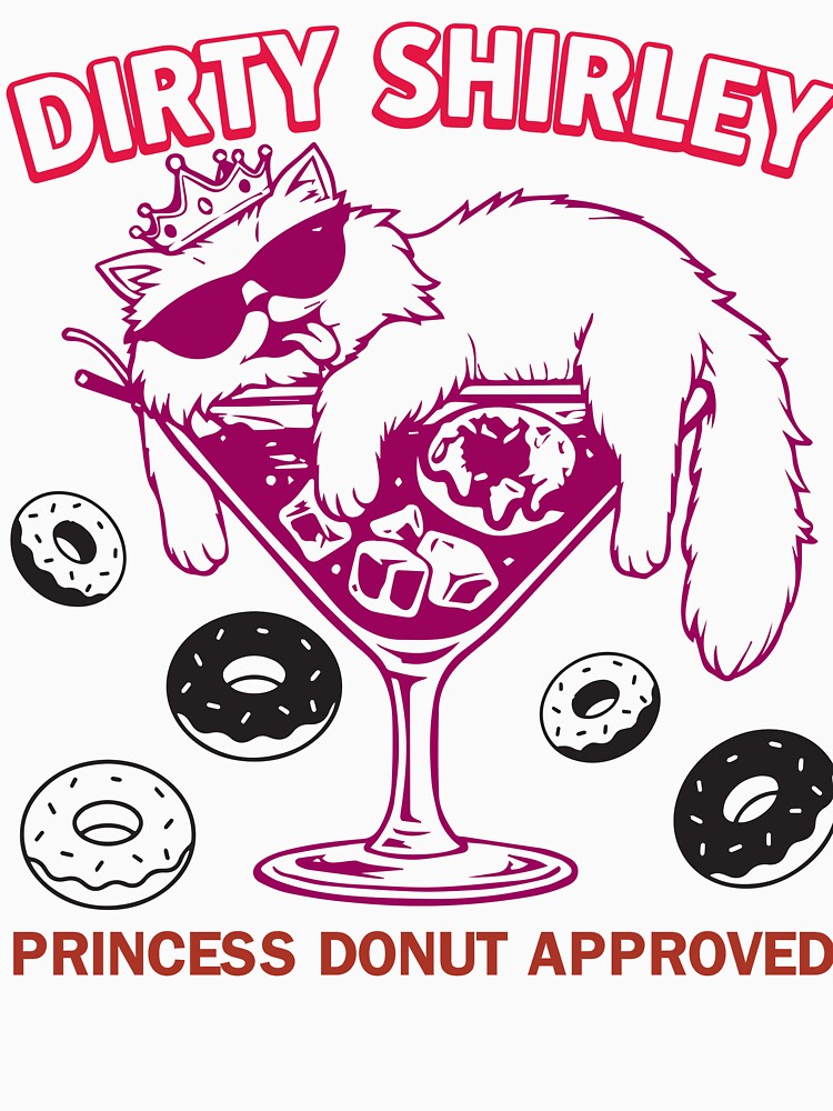 Dungeon Crawler Carl, Princess Donut, DIRTY SHIRLEY, Goddamnit Donut, Dcc by BrianOMinard Unisex , , , Long Sleeve Tee