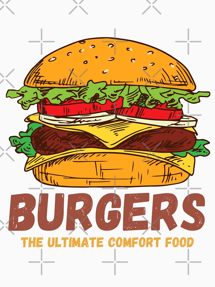 Burgers - The ultimate comfort food - The Burger Boss by WBP Mart Unisex , , , Long Sleeve Tee