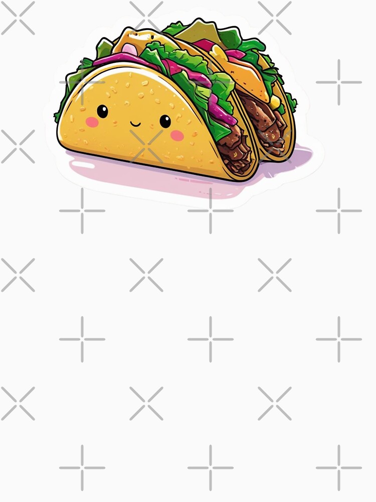 Two Crunchy Tacos by LewpyG Unisex , , , Long Sleeve Tee