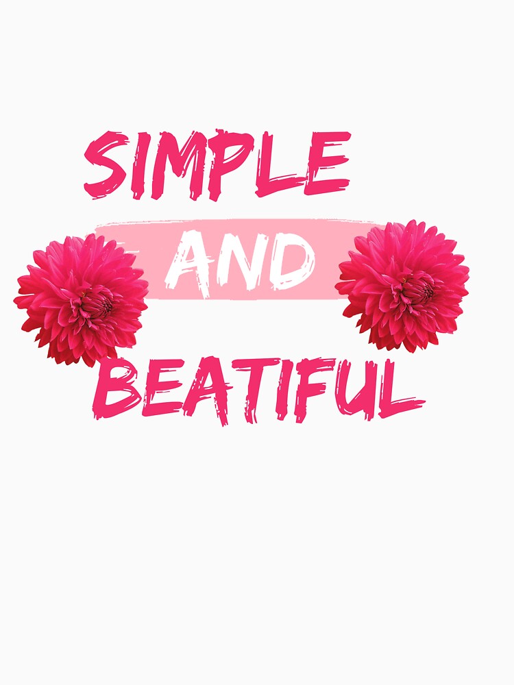 simple and beautiful design by figendesign24 Unisex , , , Long Sleeve Tee