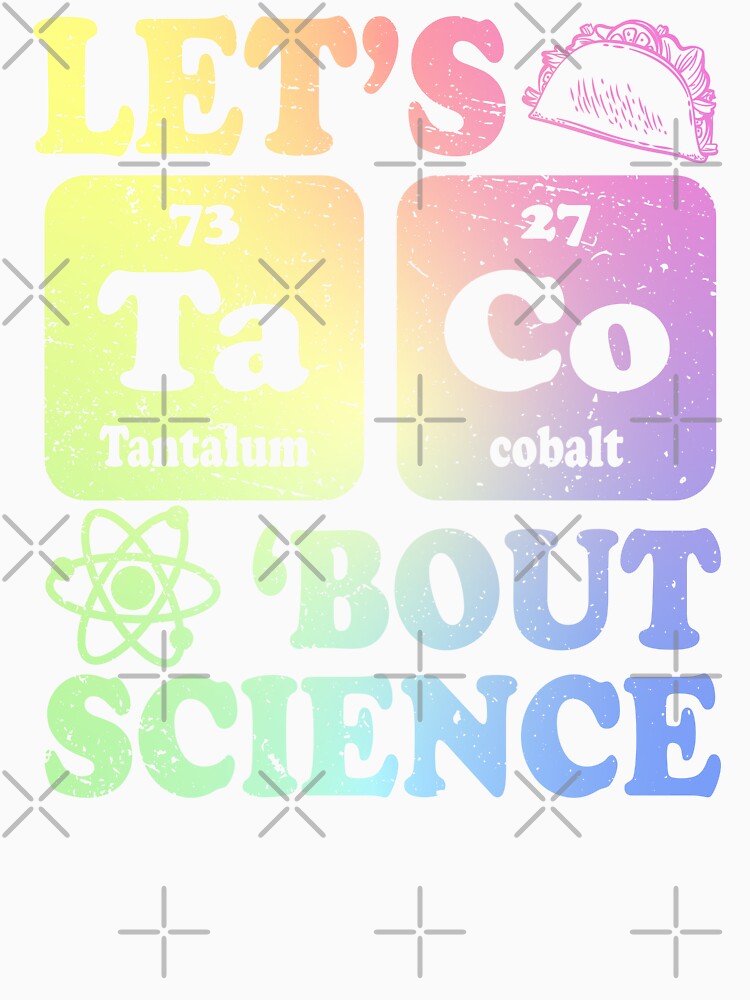 Funny Lets Tacos Bout Science - Scientist Teacher by ScienceCorner Unisex , , , Long Sleeve Tee