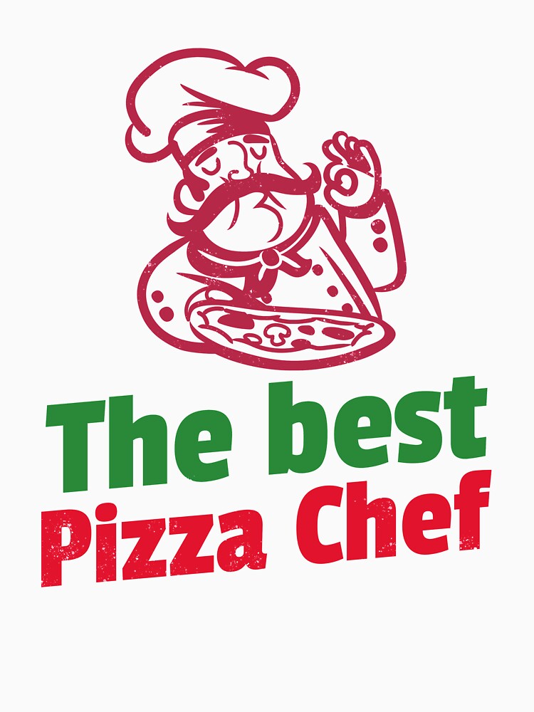The Best Pizza Chef by Balkanfood Unisex , , , Long Sleeve Tee