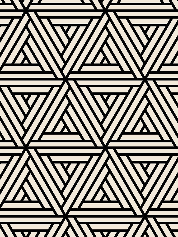 Tan and Black Geometric Shape Mosaic Pattern 2 Pairs 2022 Popular Color Collector's Item AF-45 - Colour Trends - Shades - Hues by ColorOfTheYears