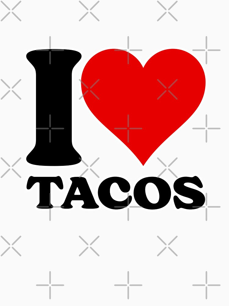National Taco Day | I Love Tacos by antonberson Unisex , , , Long Sleeve Tee