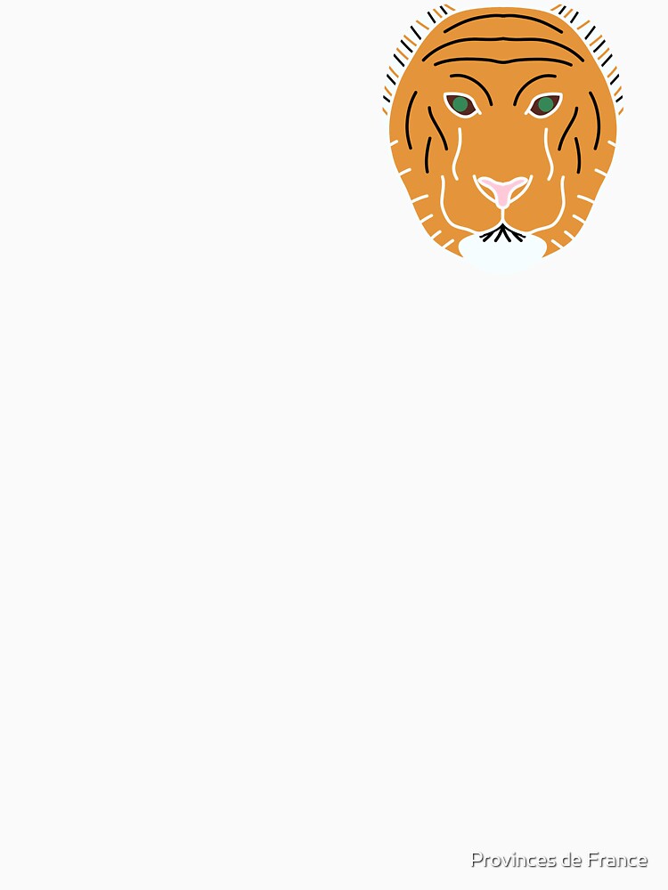 Minimalist tiger logo by Huxlindor