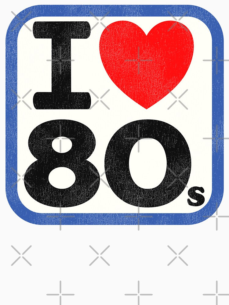 I Love the 80s by ourkid Unisex , , , Long Sleeve Tee