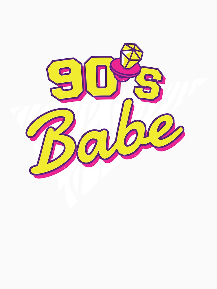 90's Babe - 90s Party Retro Nostalgia by AaaleXX Unisex , , , Long Sleeve Tee