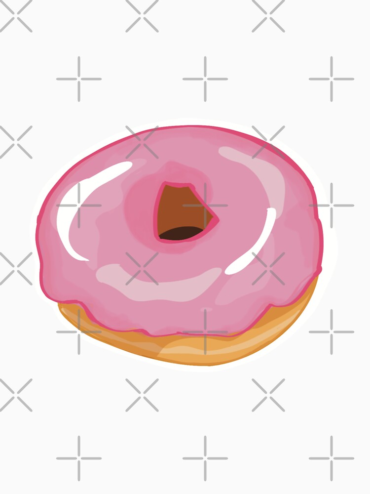 Strawberry Donut by Ellengsart Unisex , , , Long Sleeve Tee