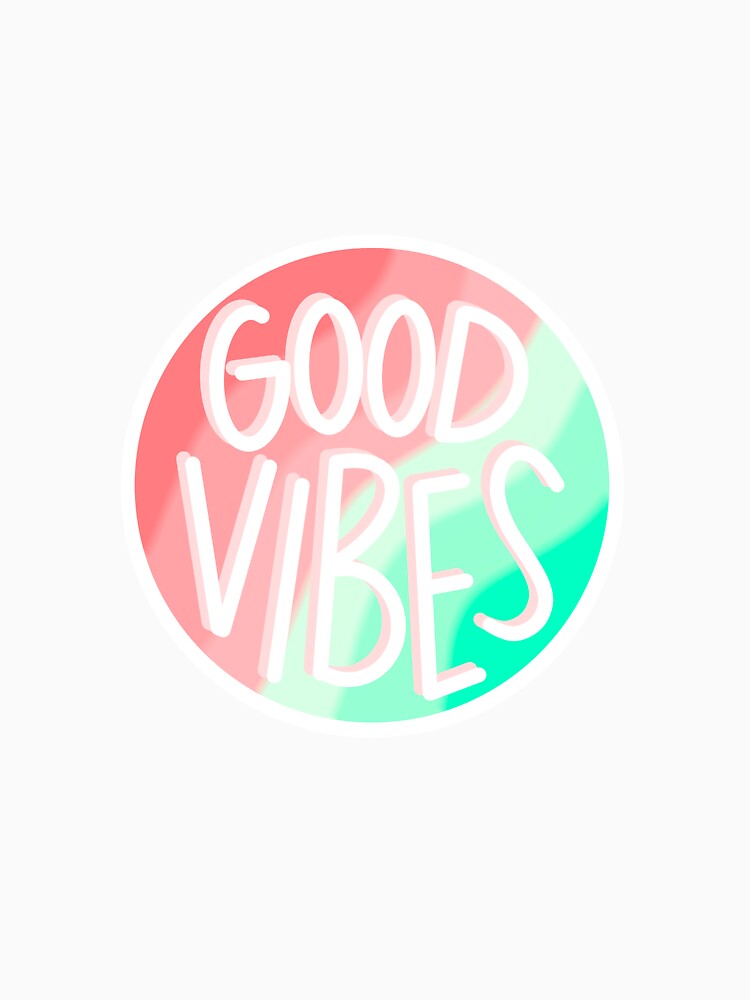 good vibes quote by Riley Coy Unisex , , , Long Sleeve Tee