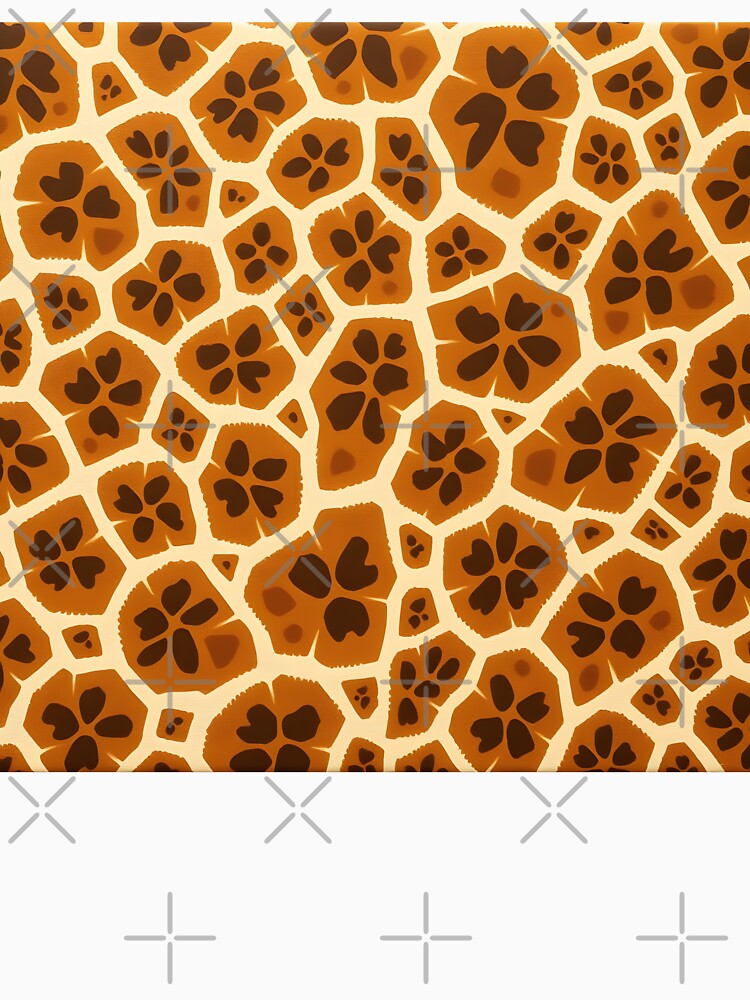 Giraffe Skin 2 by HebaRK Studio Unisex , , , Long Sleeve Tee