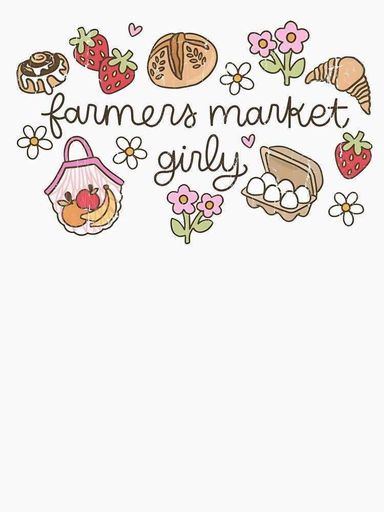 Farmers Market Girly by Monstromeu Unisex , , , Long Sleeve Tee