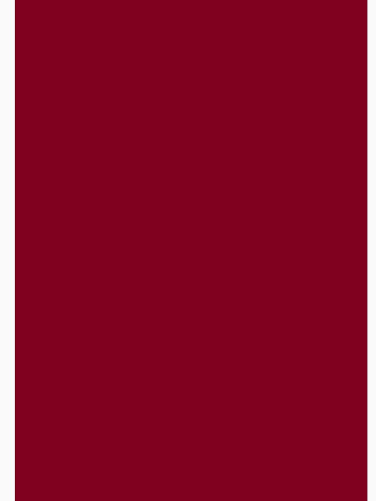 Burgundy Solid Color by ZestyFruit Unisex , , , Long Sleeve Tee