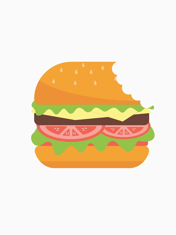 burger by birrohman Unisex , , , Long Sleeve Tee