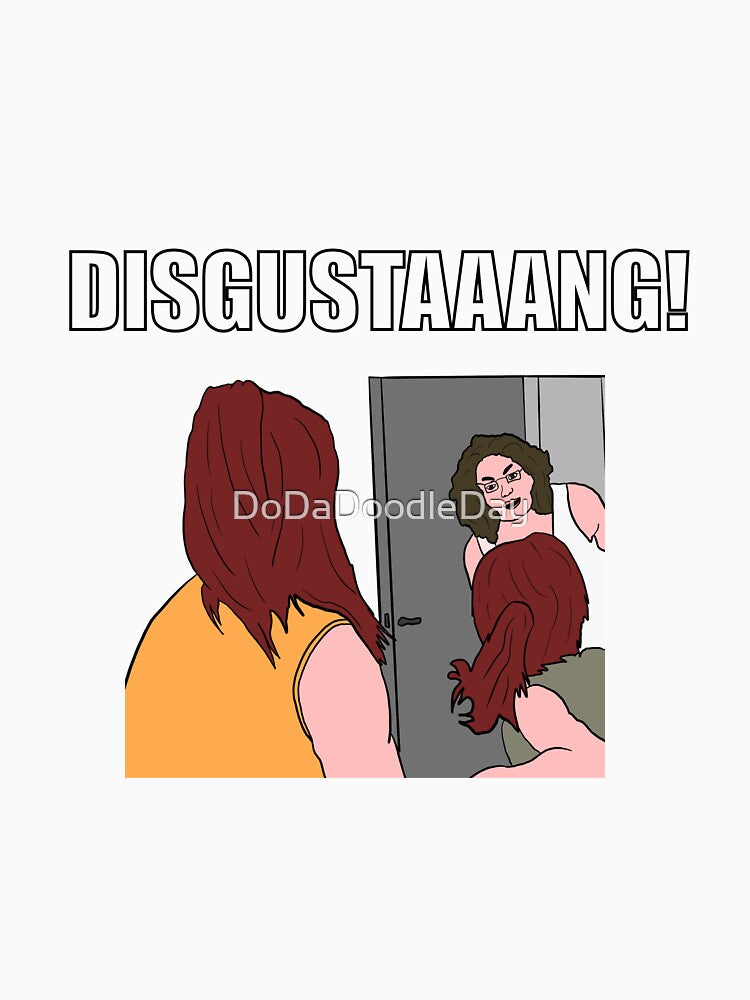 Disgusting! meme by DoDaDoodleDay Unisex , , , Long Sleeve Tee
