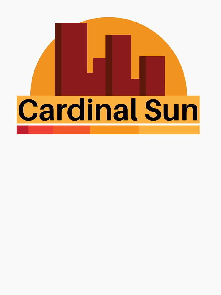 Cardinal Sun New Wave Design by ryannorth11 Unisex , , , Long Sleeve Tee