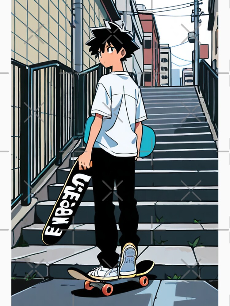Art - Character Urban Casual Anime Style by AnimeShin Unisex , , , Long Sleeve Tee