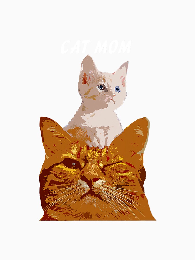 Cat Lovers Cute Kittens Mom Novelty by gonzales6422 Unisex , , , Long Sleeve Tee