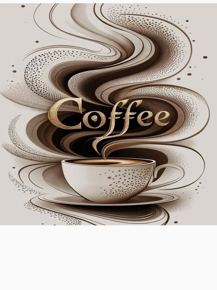 Beautiful Coffee Lover's Delight Design by NivyasArtistry Unisex , , , Long Sleeve Tee