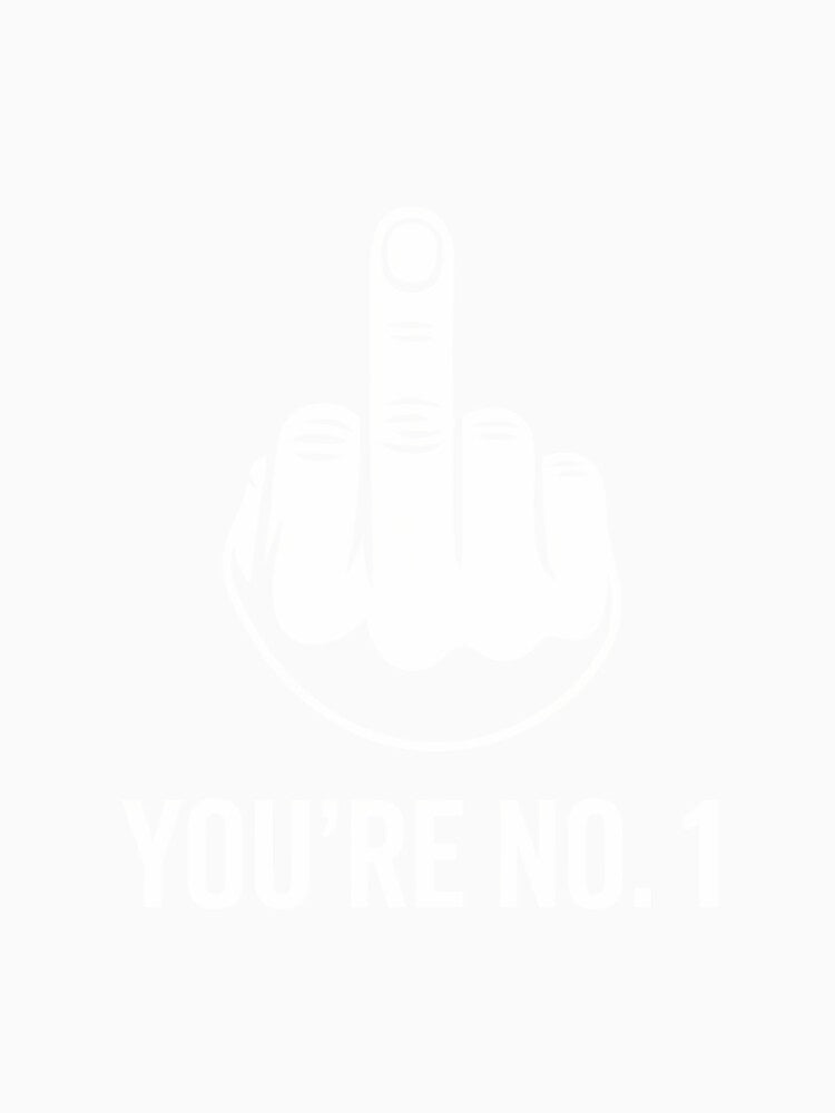 Middle Finger Sarcastic Joke by bloodhumph Unisex , , , Long Sleeve Tee