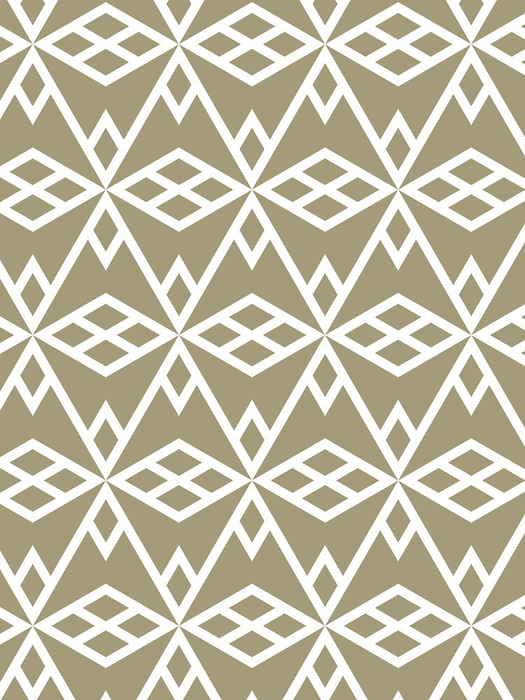 Warm Taupe and White Diamond Line Shape Pattern Pairs Dulux 2022 Popular Colour Calming Meadow - Color Trends by ColorOfTheYears