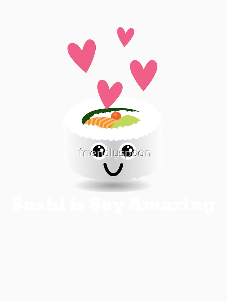 Sushi is Soy Amazing by friendlyspoon Unisex , , , Long Sleeve Tee