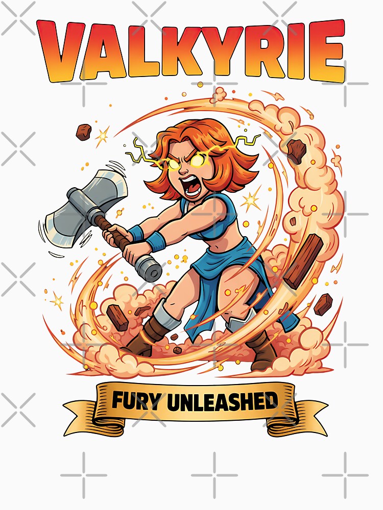 Valkyrie Clash Royale by Drip stamp Unisex , , , Long Sleeve Tee