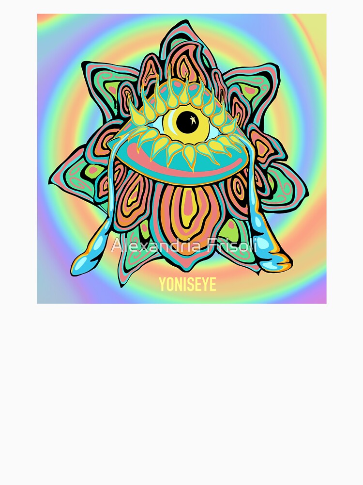 Yoni Rainbow Flower Trip (no blur) 1/2 | Yonis Eye | Frisoli by Alexandria Frisoli