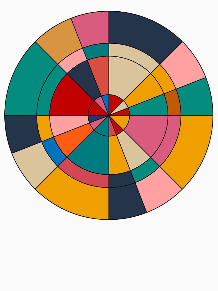 Retro Pop Circle by Texterns