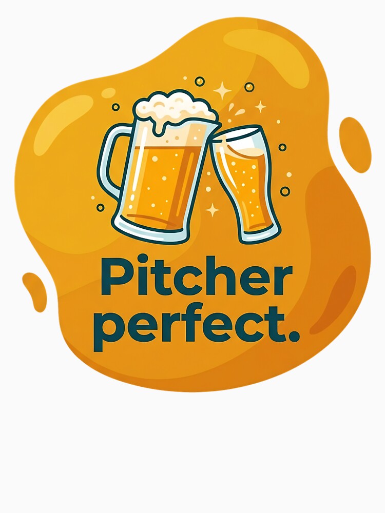 Pitcher perfect | Beer by SocialStaticz Unisex , , , Long Sleeve Tee