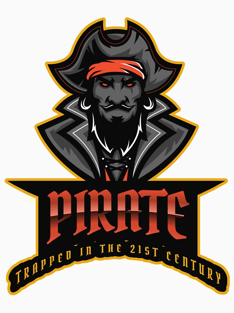 Pirate Trapped In the 21st Century by Good-Looking Corpse Unisex , , , Long Sleeve Tee