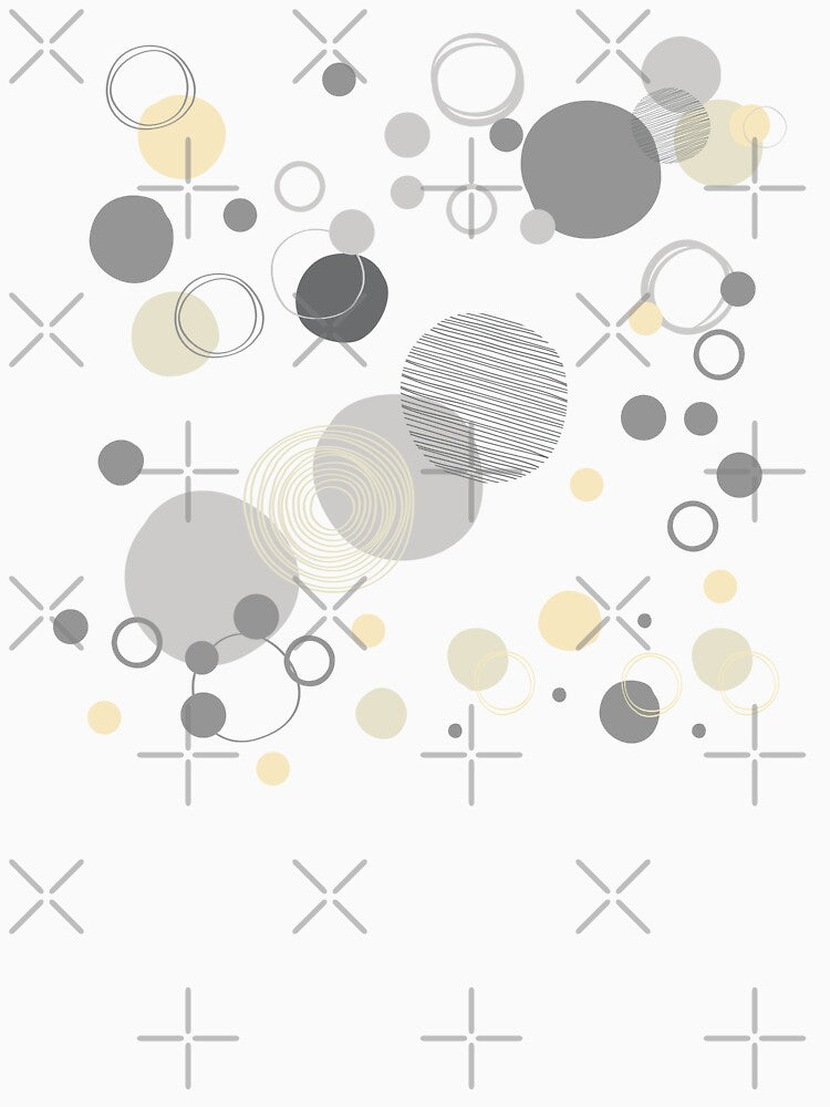 Abstract pastel colored circles by studio468