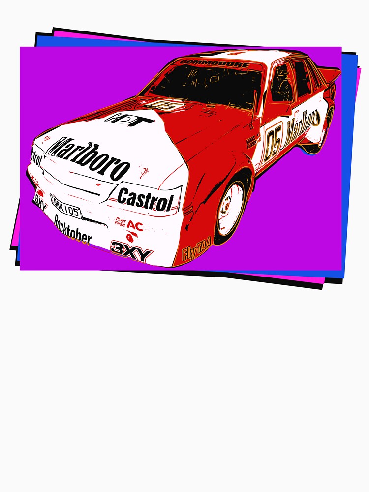 Race Car Retro by Mark Malinowski Unisex , , , Long Sleeve Tee