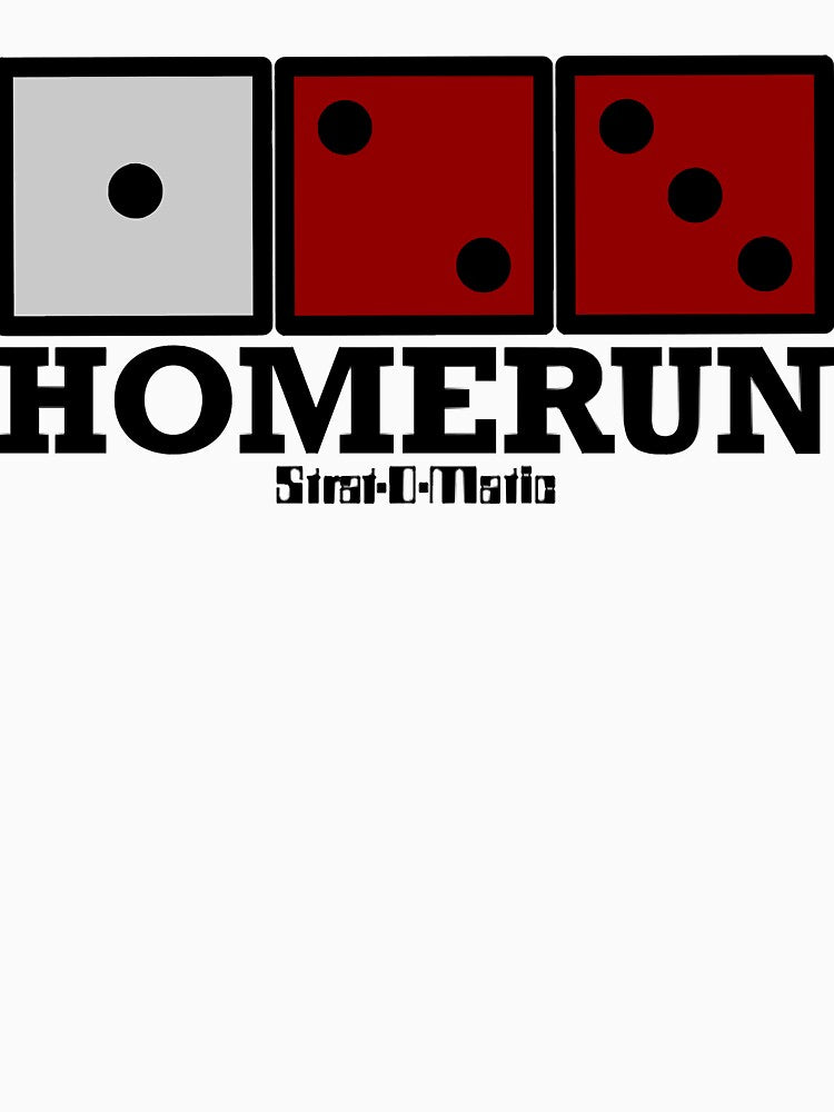 Homerun Stratomatic Baseball by PerryAltman Unisex , , , Long Sleeve Tee