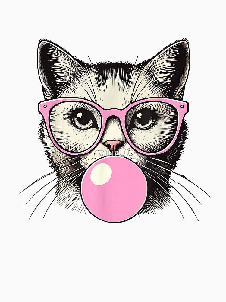 Cute Cat Shirt for Women Funny Cat Lovers by rawr00 Unisex , , , Long Sleeve Tee