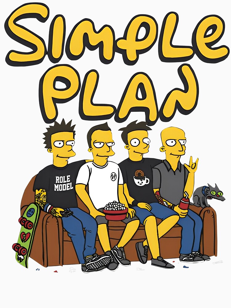 simple plan merch by Weirdismo-Art Unisex , , , Long Sleeve Tee