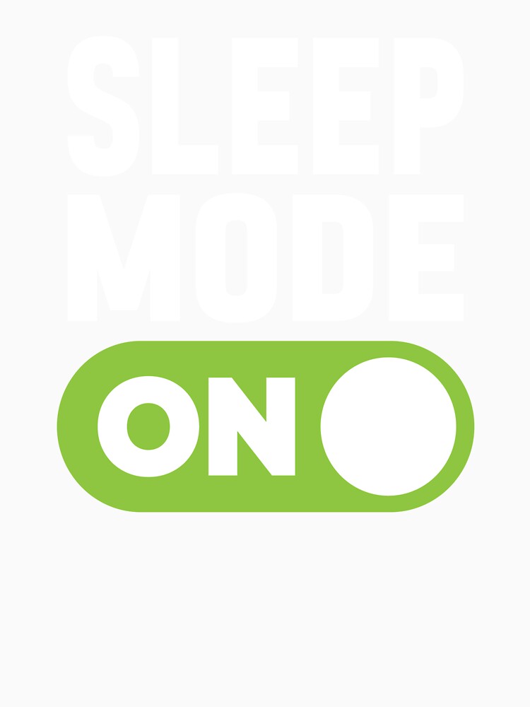 Sleep Mode On by freshLayer Unisex , , , Long Sleeve Tee