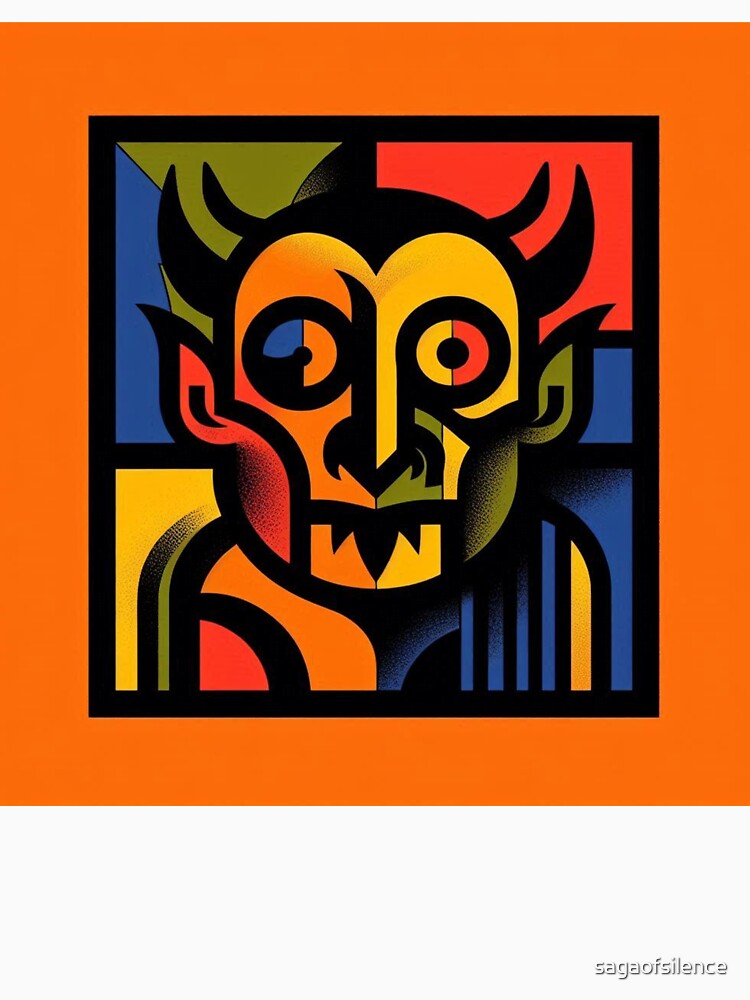 Scary Halloween - Retro Minimalist Art - 001 by sagaofsilence
