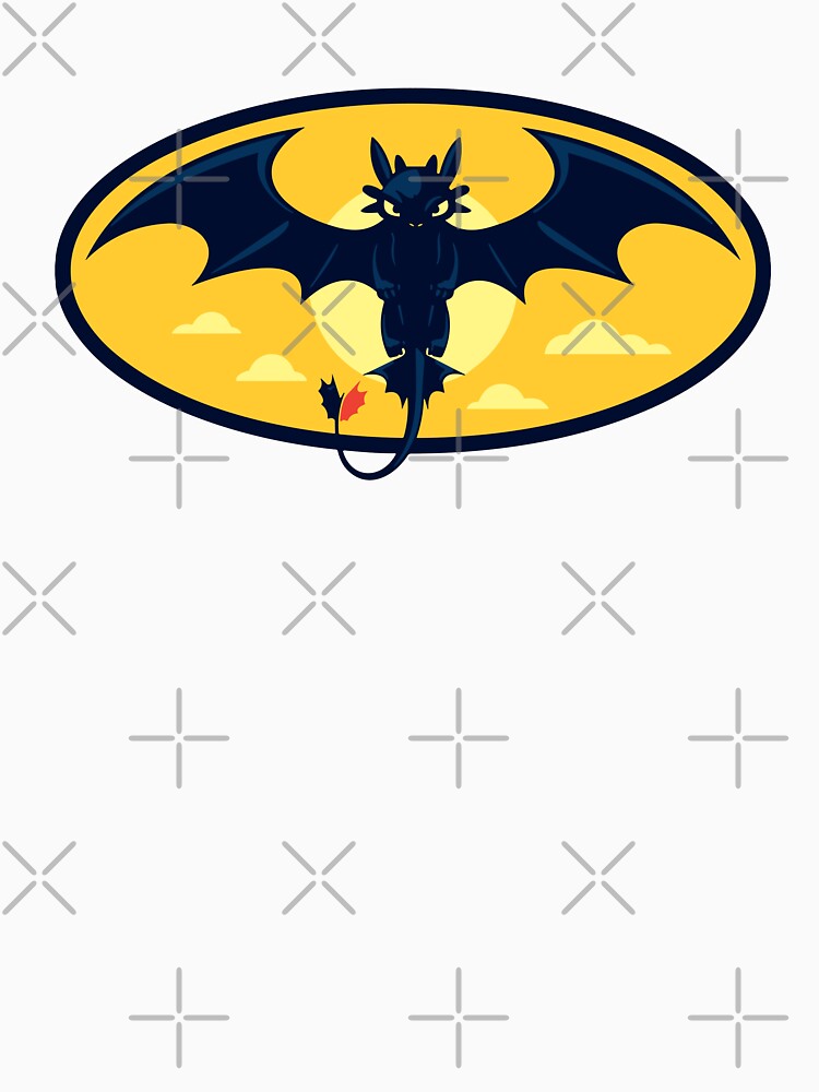 Toothless logo by MangaCortaTees Unisex , , , Long Sleeve Tee