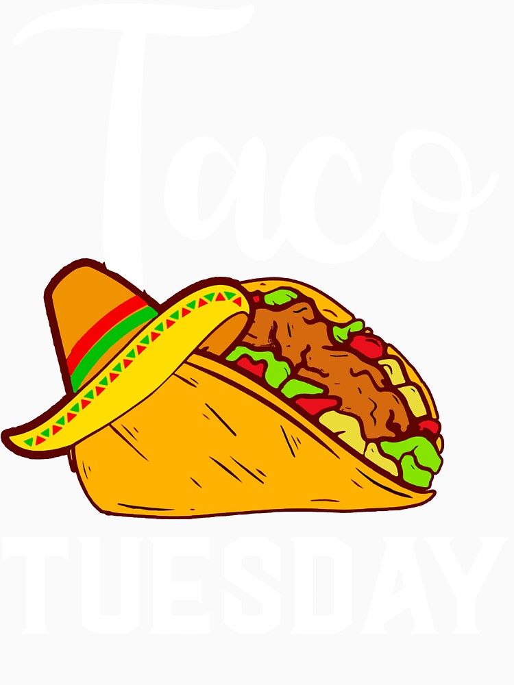 Taco Tuesday I Love Tacos Mexican by JacobiRoob Unisex , , , Long Sleeve Tee