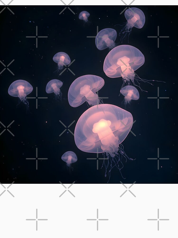 Jellyfish 2 by HebaRK Studio Unisex , , , Long Sleeve Tee