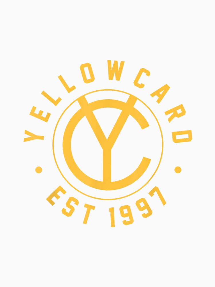 Yellowcard Yellow Logo Short Sleeve Tee, Men's Unisex, Small by KudoJunichironl Unisex , , , Long Sleeve Tee
