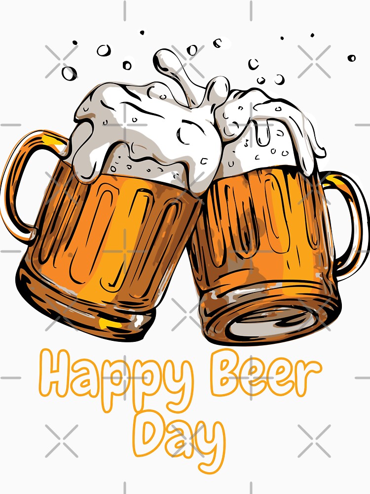 Happy Beer Day by Simo0455 Unisex , , , Long Sleeve Tee