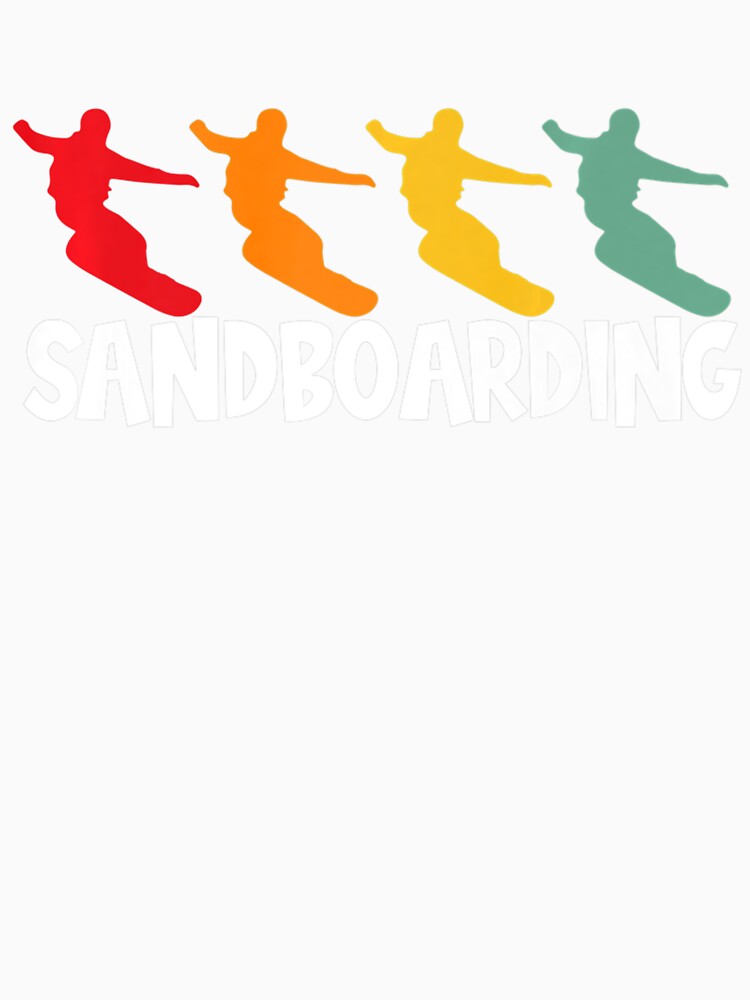 SANDBOARDING SPORT RETRO VINTAGE Premium by KamaTeran Unisex , , , Long Sleeve Tee