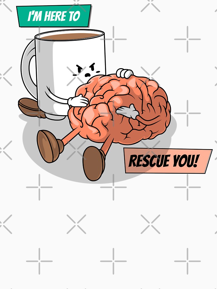 Funny Coffee I'm Here To Rescue You by joabaj Unisex , , , Long Sleeve Tee