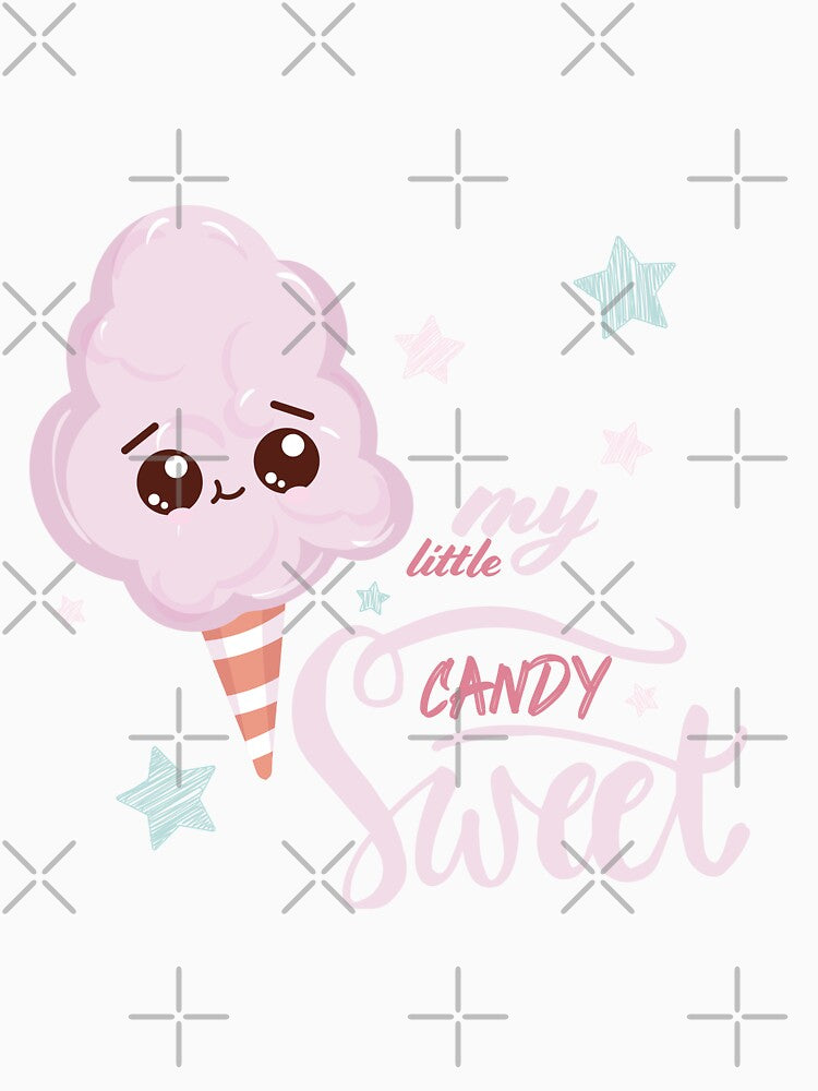my little sweet cotton candy by the dragon shop Unisex , , , Long Sleeve Tee