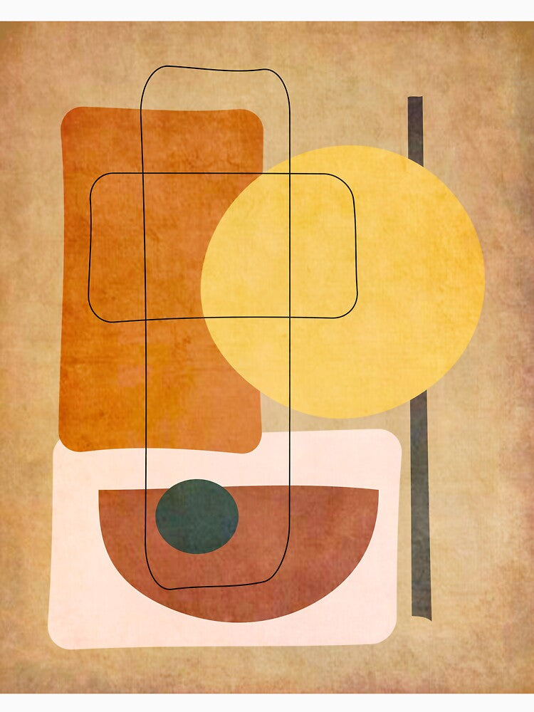 Boho Geo No. 1 by Rockett Graphics