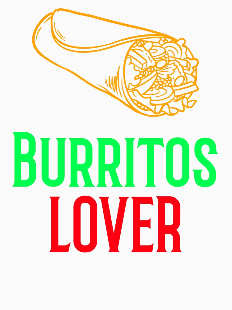 BURRITOS LOVER by MJ96-PRO Unisex , , , Long Sleeve Tee