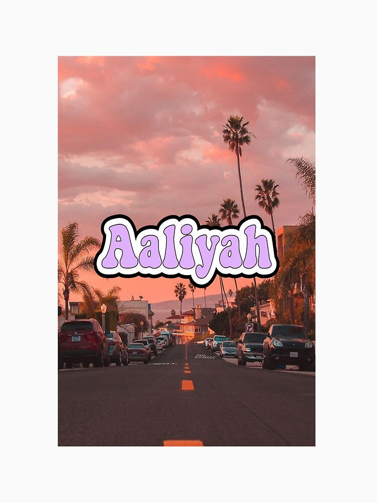 Aaliyah custom by Emily Shields Unisex , , , Long Sleeve Tee