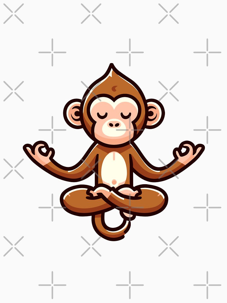 Monkey Yoga Design by Arterx