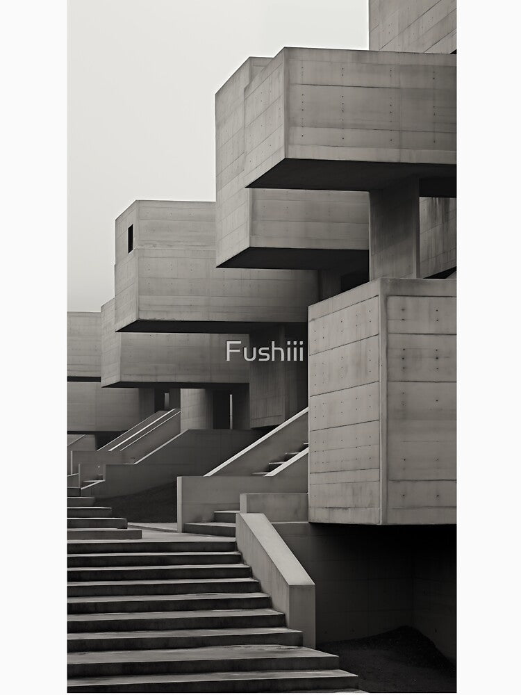 Cookie Cutter - Brutalism by Fushiii Unisex , , , Long Sleeve Tee